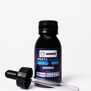 Prata coloidal 10ppm frequenciada com conta gotas - 60ml