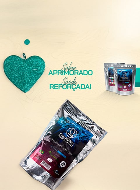 Sal Quanqton - Produtos naturais para bem-estar New Quantic - Sal marinho - Banner Mobile