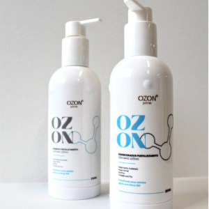Kit Ozon Prime – Fortalecimento, Crescimento e Antiqueda | Shampoo + Condicionador (250ml cada)
